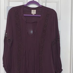 Knox Rose Purple Top